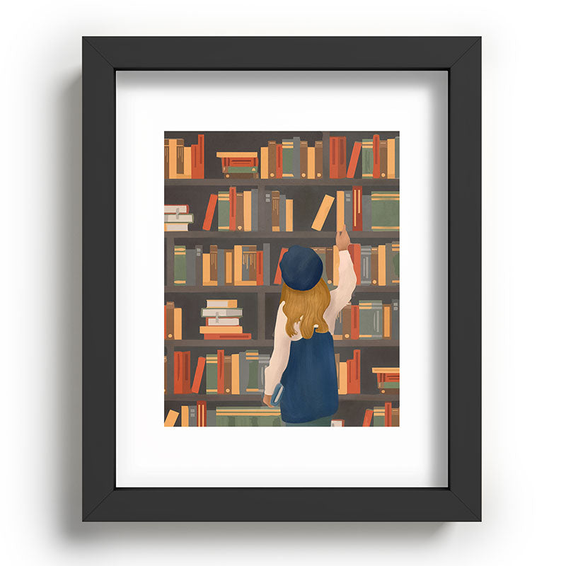 Library Love Framed Art Print Gallery Image 57