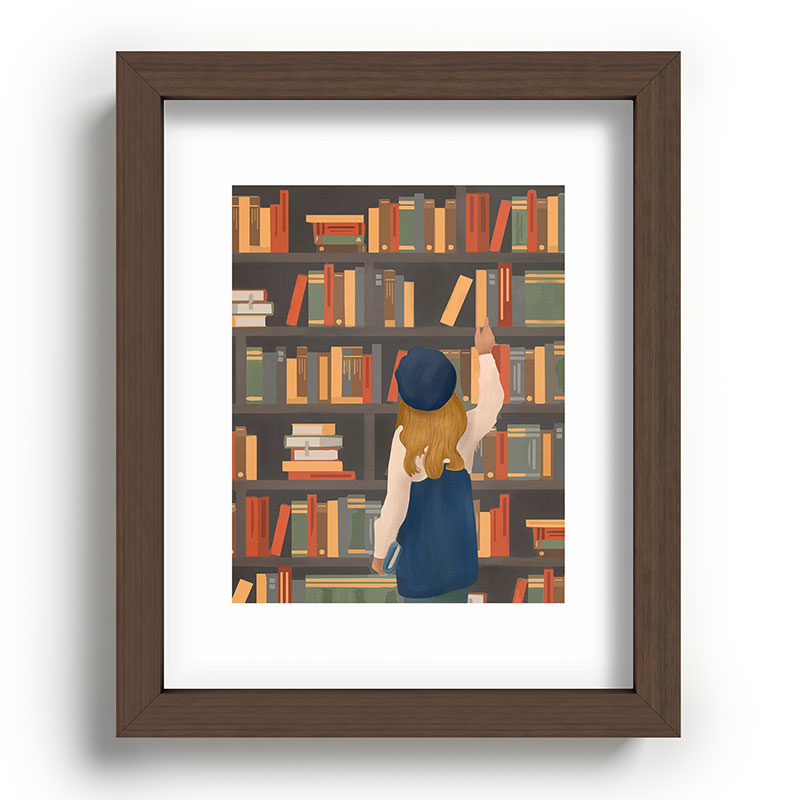 Library Love Framed Art Print Gallery Image 63