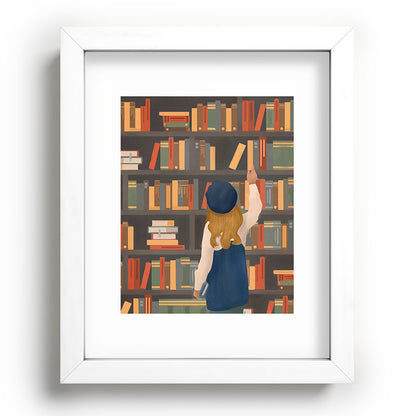 Library Love Framed Art Print Gallery Image 76