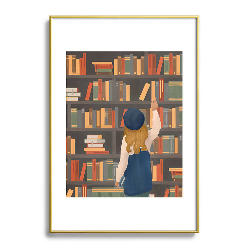 Library Love Framed Art Print Gallery Image 90