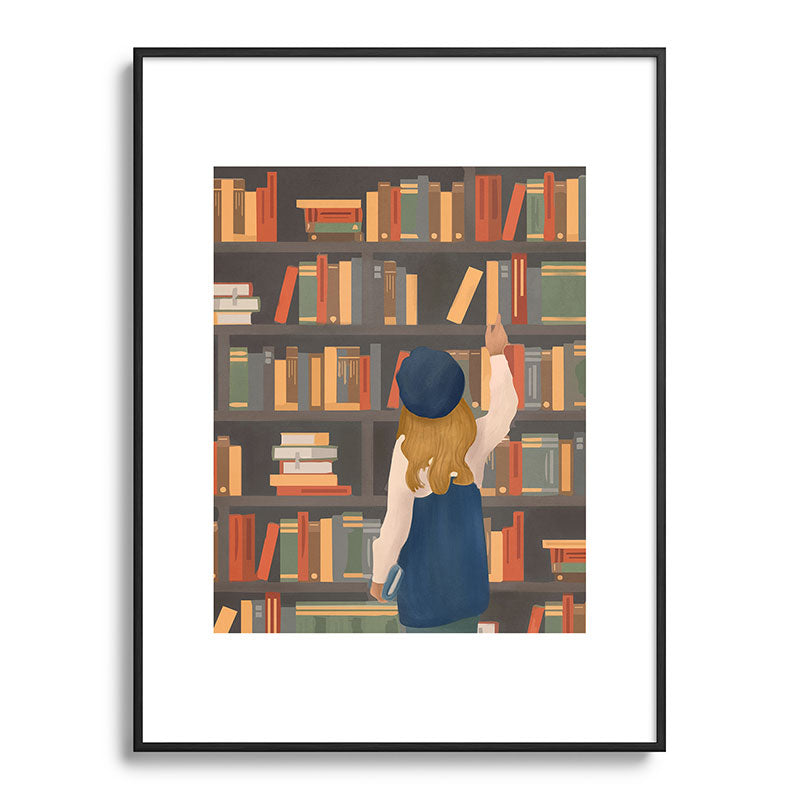 Library Love Framed Art Print Gallery Image 84