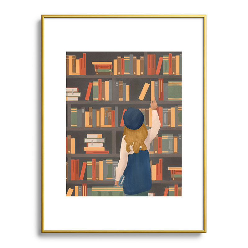 Library Love Framed Art Print Gallery Image 92