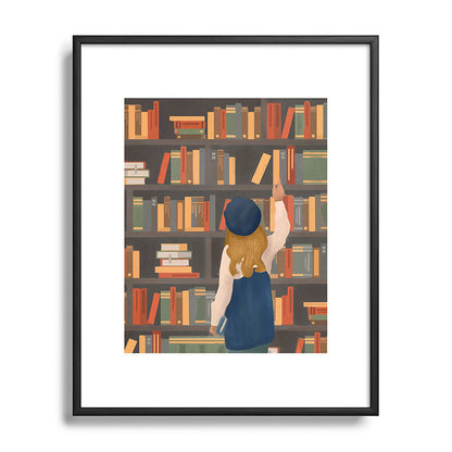 Library Love Framed Art Print Gallery Image 81