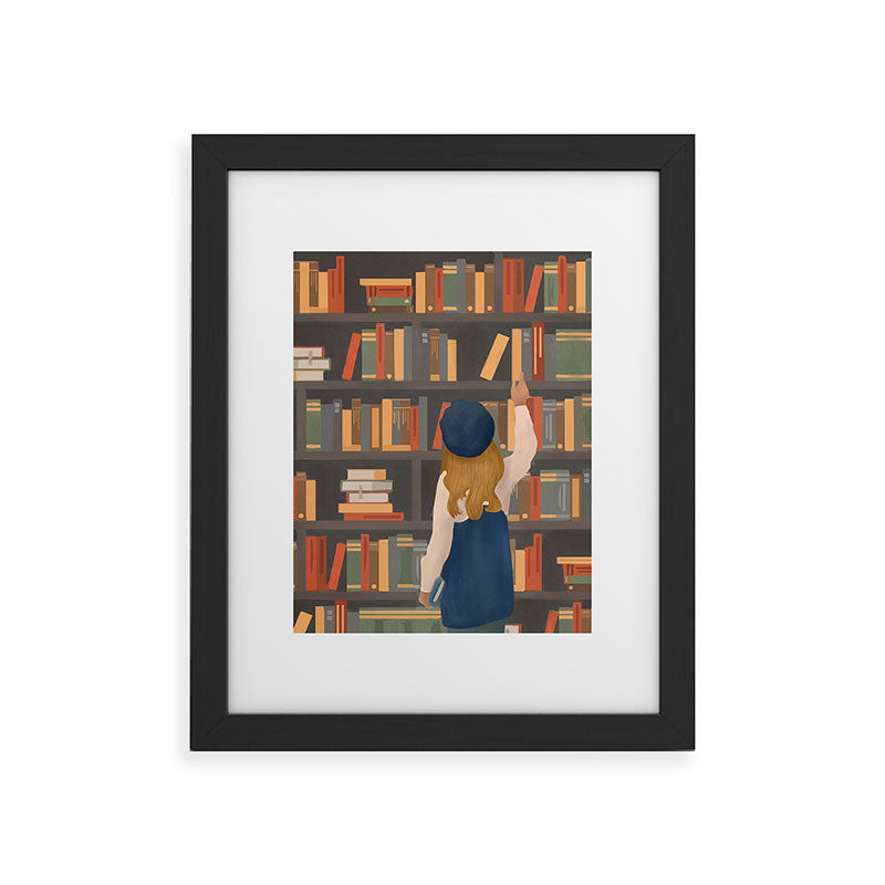 Library Love Framed Art Print Gallery Image 32