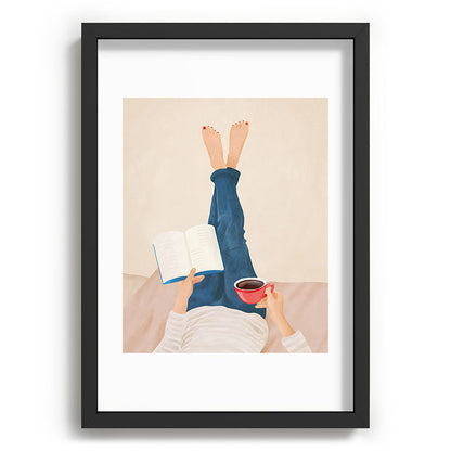 Morning Read Framed Art Print Gallery Image 59