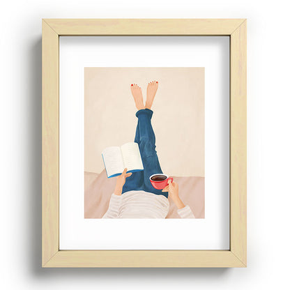 Morning Read Framed Art Print Gallery Image 70