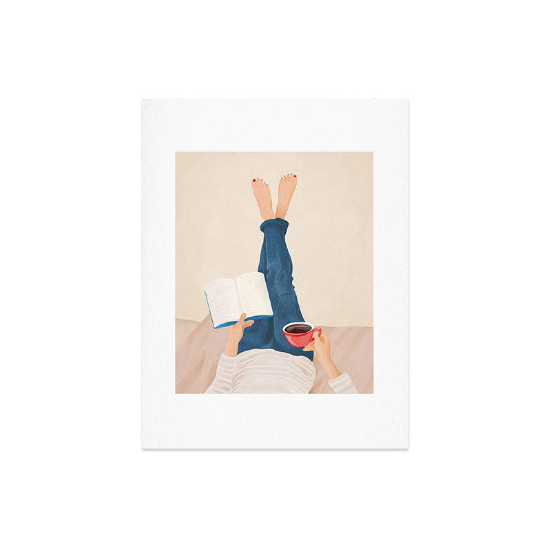 Morning Read Art Print Gallery Image 6