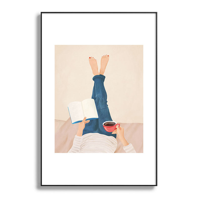 Morning Read Framed Art Print Gallery Image 86