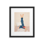 Morning Read Framed Art Print Gallery Image 1