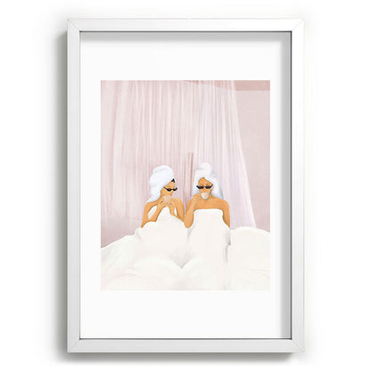 Morning with a friend Framed Art Print Gallery Image 77