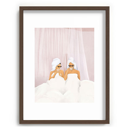 Morning with a friend Framed Art Print Gallery Image 67
