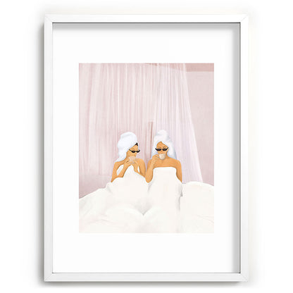 Morning with a friend Framed Art Print Gallery Image 79