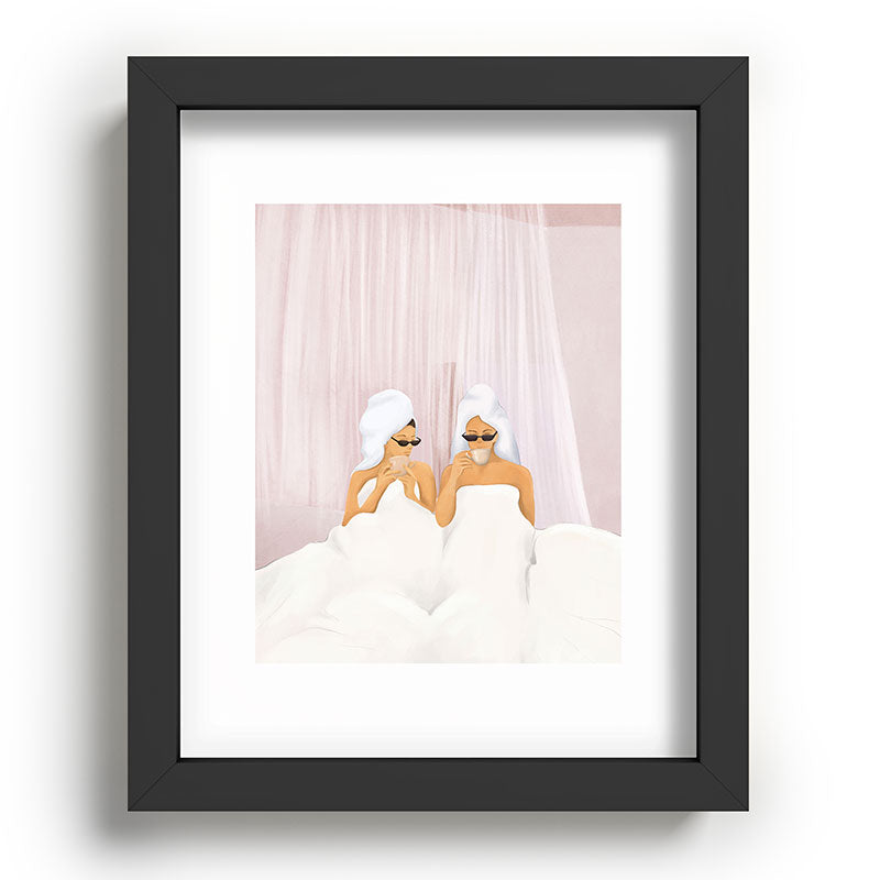 Morning with a friend Framed Art Print Gallery Image 58
