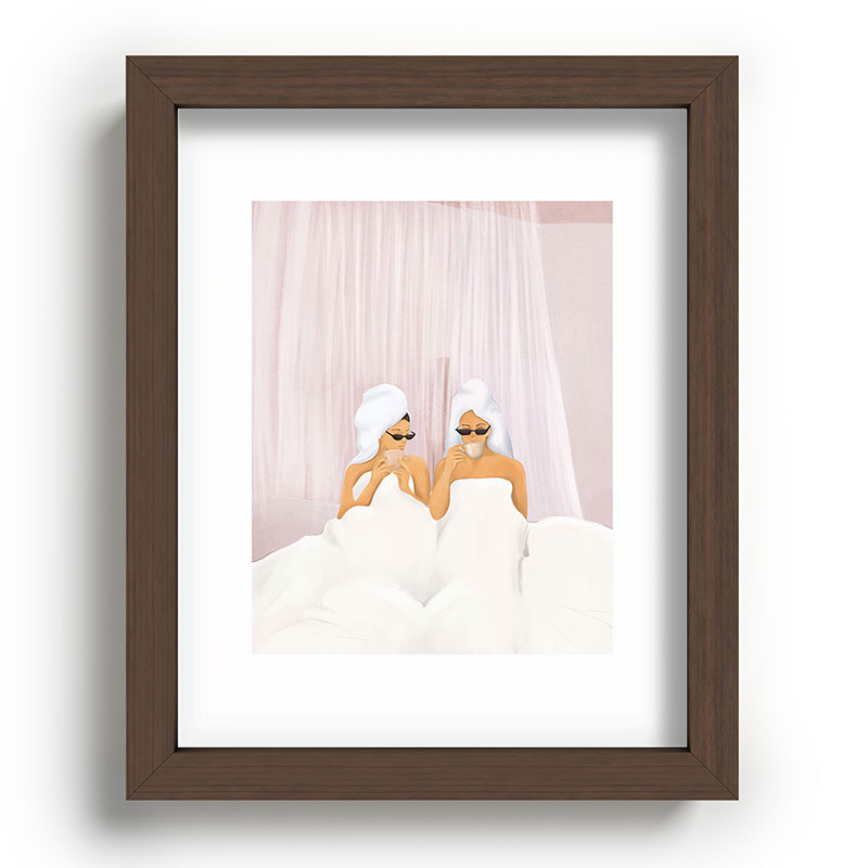 Morning with a friend Framed Art Print Gallery Image 63