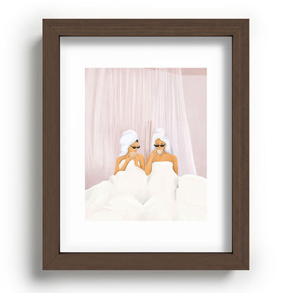 Morning with a friend Framed Art Print Gallery Image 63
