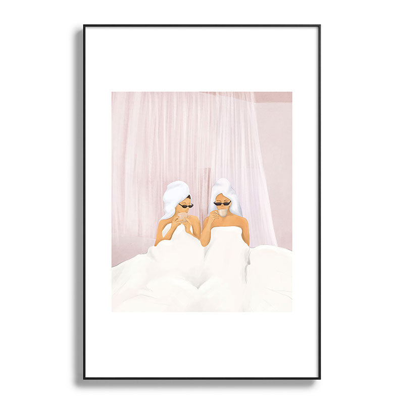 Morning with a friend Framed Art Print Gallery Image 86