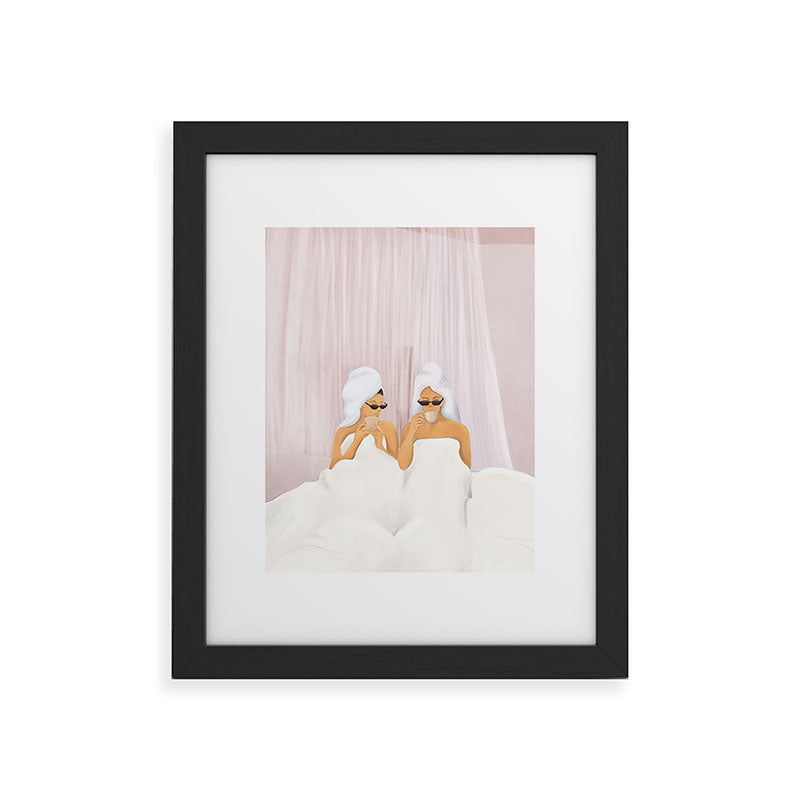 Morning with a friend Framed Art Print Gallery Image 30