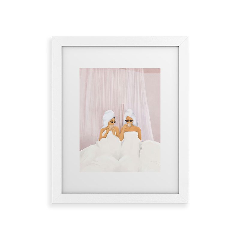 Morning with a friend Framed Art Print Gallery Image 54