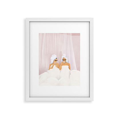 Morning with a friend Framed Art Print Gallery Image 22
