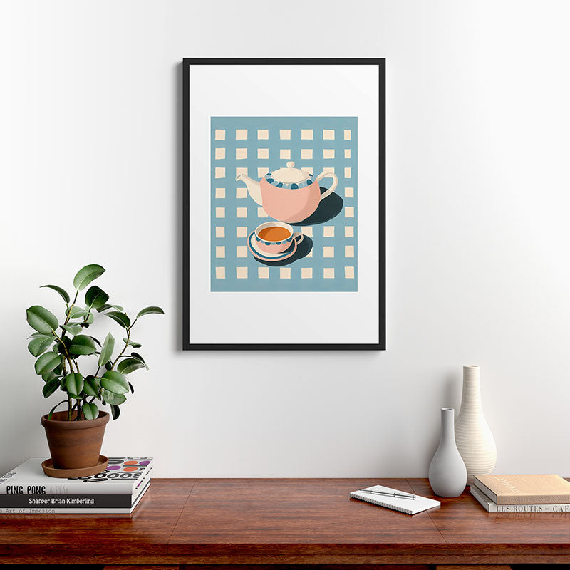 Picnic Tea Framed Art Print Gallery Image 6