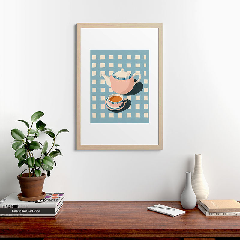 Picnic Tea Framed Art Print Gallery Image 48