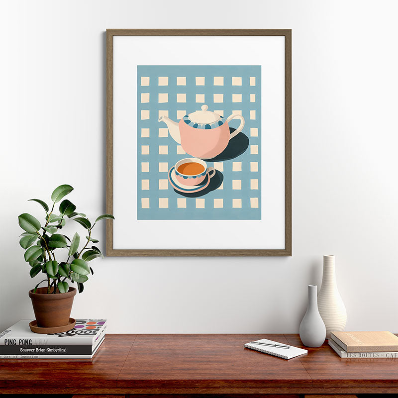 Picnic Tea Framed Art Print Gallery Image 42