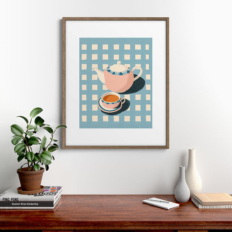 Picnic Tea Framed Art Print Gallery Image 14