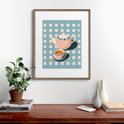 Picnic Tea Framed Art Print Gallery Image 14