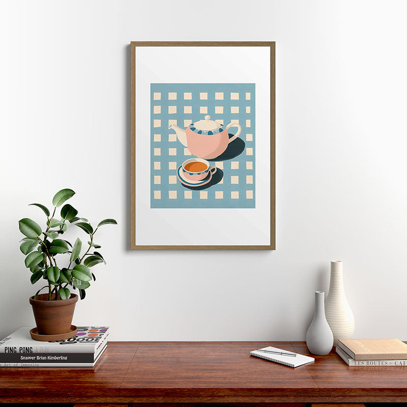 Picnic Tea Framed Art Print Gallery Image 13