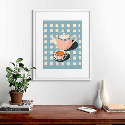 Picnic Tea Framed Art Print Gallery Image 56