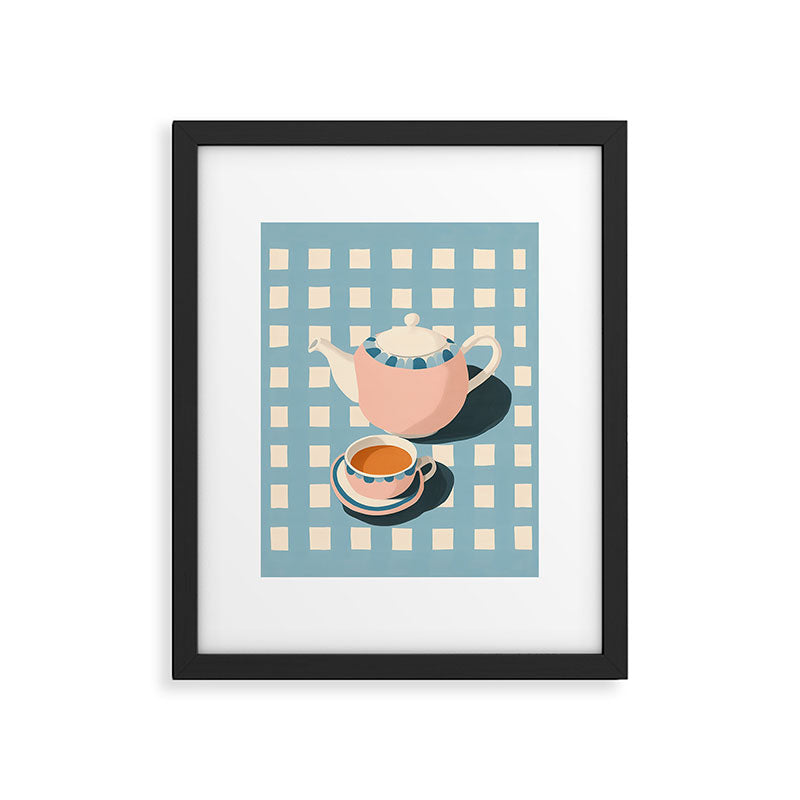 Picnic Tea Framed Art Print Gallery Image 1