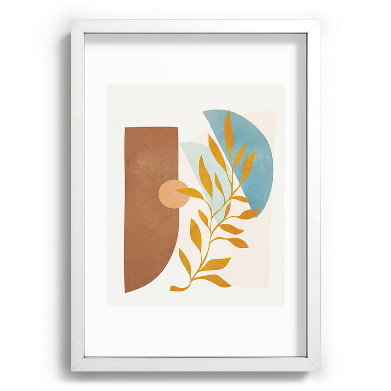 Soft Abstract Shapes 01 Framed Art Print Gallery Image 77