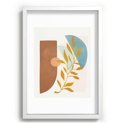 Soft Abstract Shapes 01 Framed Art Print Gallery Image 77