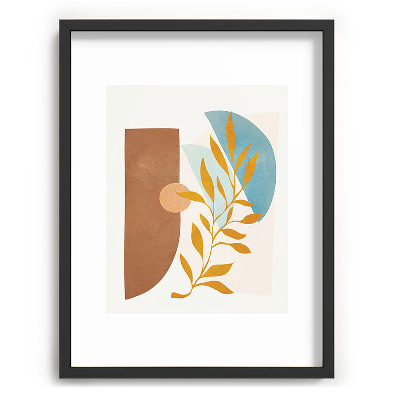 Soft Abstract Shapes 01 Framed Art Print Gallery Image 60