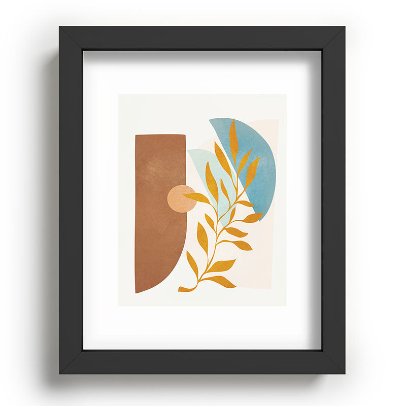 Soft Abstract Shapes 01 Framed Art Print Gallery Image 57