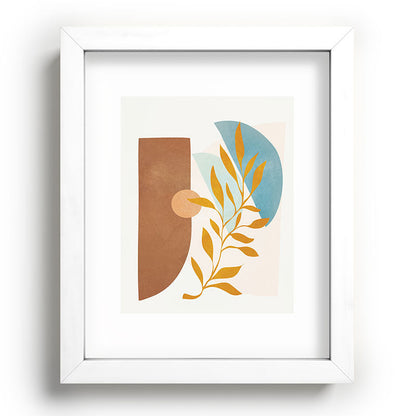 Soft Abstract Shapes 01 Framed Art Print Gallery Image 76