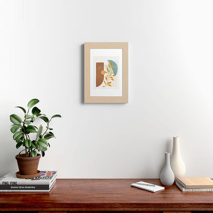 Soft Abstract Shapes 01 Framed Art Print Gallery Image 45