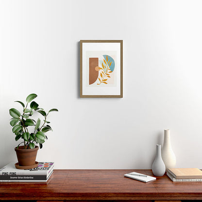 Soft Abstract Shapes 01 Framed Art Print Gallery Image 10