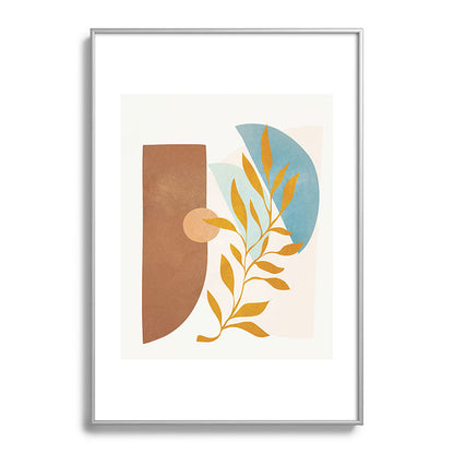 Soft Abstract Shapes 01 Framed Art Print Gallery Image 97