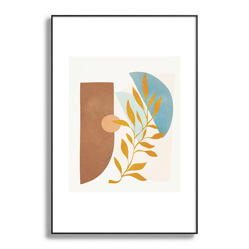 Soft Abstract Shapes 01 Framed Art Print Gallery Image 87