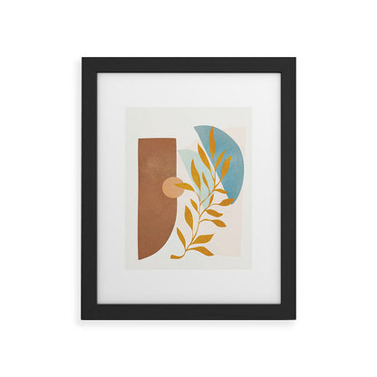Soft Abstract Shapes 01 Framed Art Print Gallery Image 32