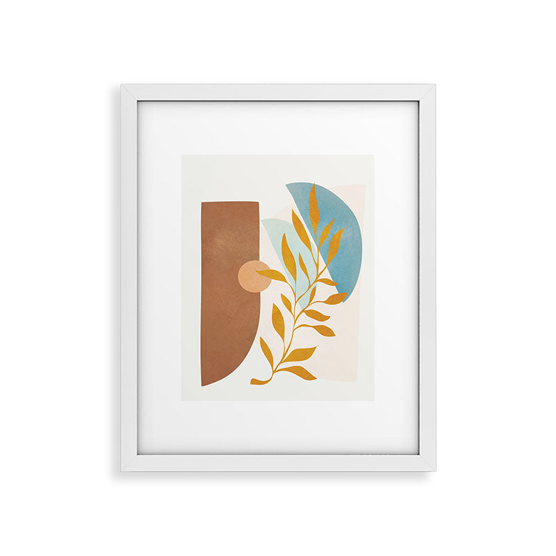 Soft Abstract Shapes 01 Framed Art Print Gallery Image 26