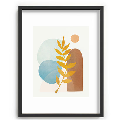 Soft Abstract Shapes 04 Framed Art Print Gallery Image 84