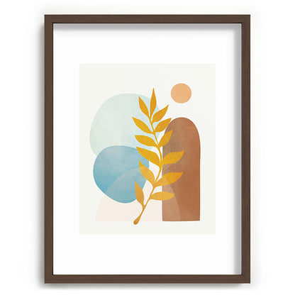 Soft Abstract Shapes 04 Framed Art Print Gallery Image 92