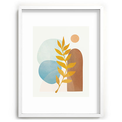Soft Abstract Shapes 04 Framed Art Print Gallery Image 108