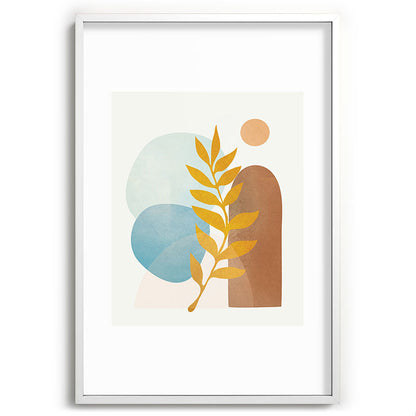 Soft Abstract Shapes 04 Framed Art Print Gallery Image 110