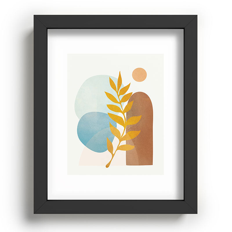Soft Abstract Shapes 04 Framed Art Print Gallery Image 78
