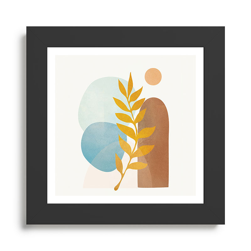 Soft Abstract Shapes 04 Framed Art Print Gallery Image 46