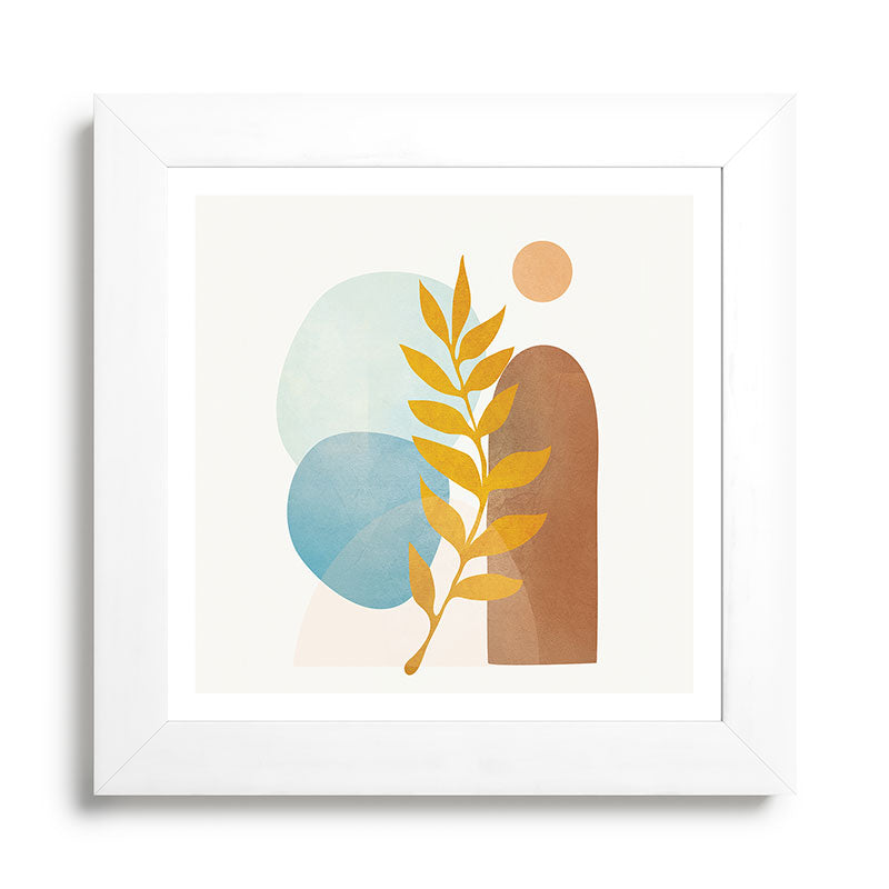 Soft Abstract Shapes 04 Framed Art Print Gallery Image 79