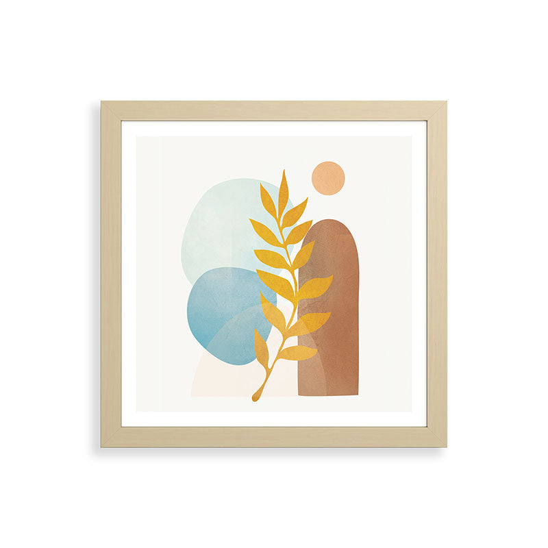 Soft Abstract Shapes 04 Framed Art Print Gallery Image 71